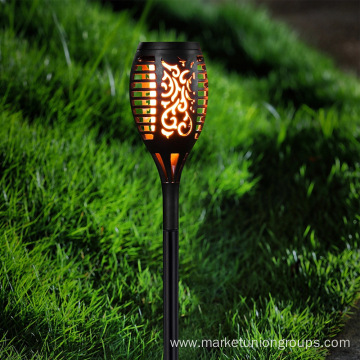 solor flame garden light